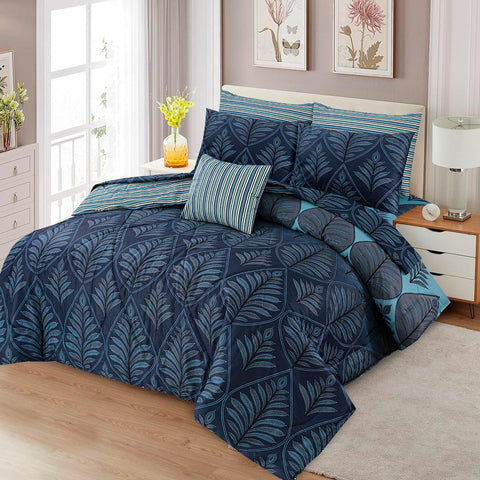 7 Pcs Comforter Set King Size