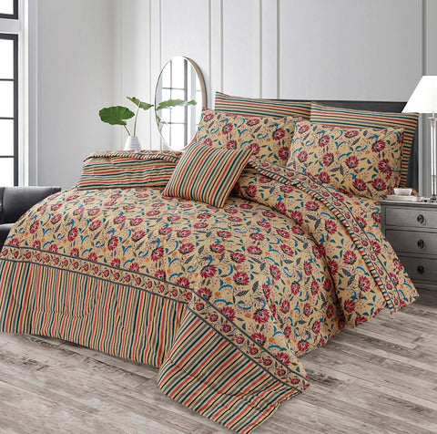7 Pcs Comforter Set King Size