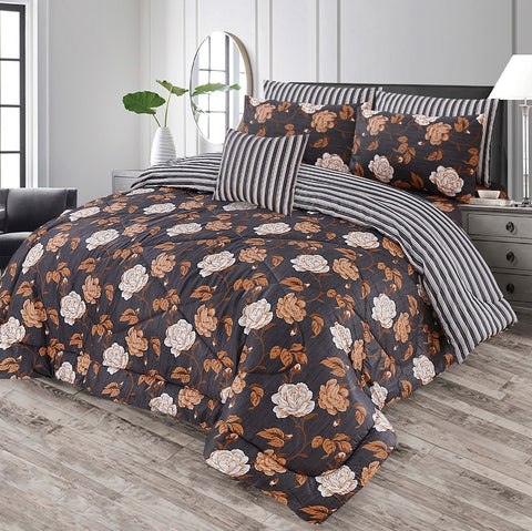 7 Pcs Comforter Set King Size