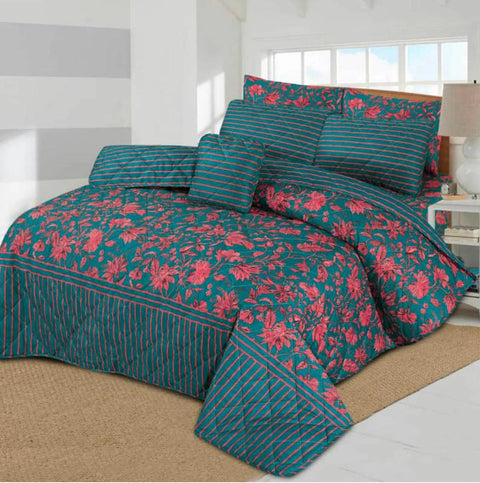 7 Pcs Comforter Set King Size