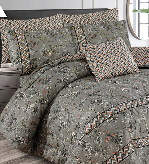 7 Pcs Comforter Set King Size