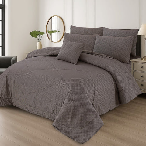 7 Pcs Comforter Set King Size