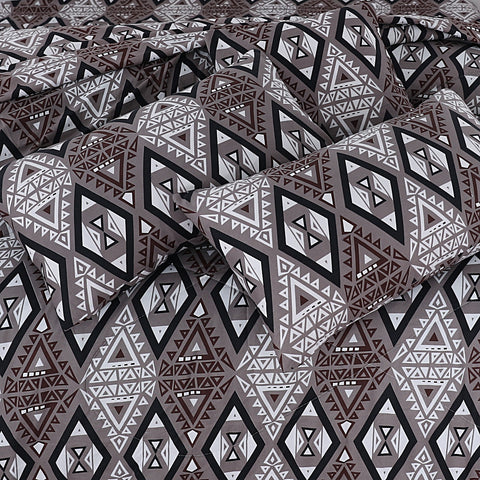 Premium Summer King Size Soft Cotton Comforter Set - 7-Piece