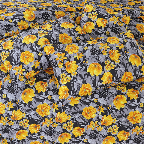 Premium Summer King Size Soft Cotton Comforter Set - 7-Piece