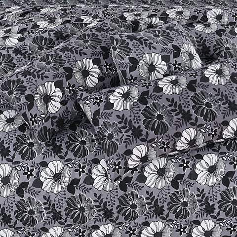 Premium Summer King Size Soft Cotton Comforter Set - 7-Piece