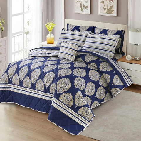 7 Pcs Comforter Set King Size